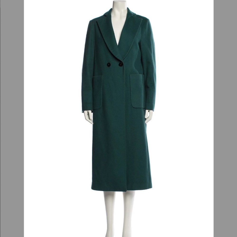 Christian Pellizzari Virgin Wool Trench Coat Size: 40